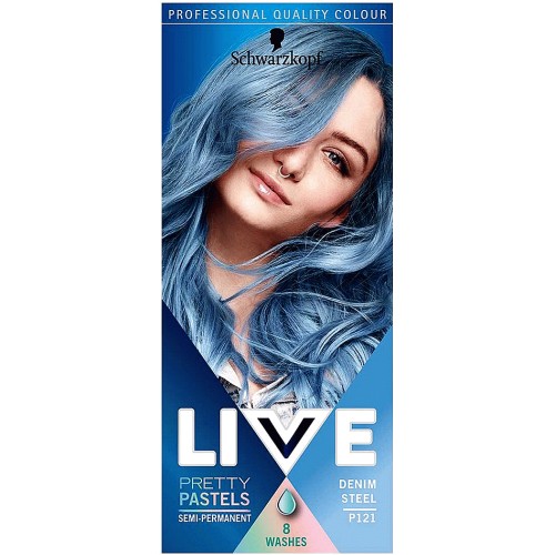 LIVE Ultra Brunettes Semi-permanent Petrol Blue Hair Dye - Compare Prices &  Where To Buy 