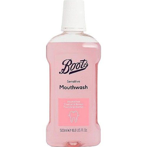 Boots Sensitive Mouthwash (500ml) - Compare Prices & Where To Buy - Trolley. co.uk