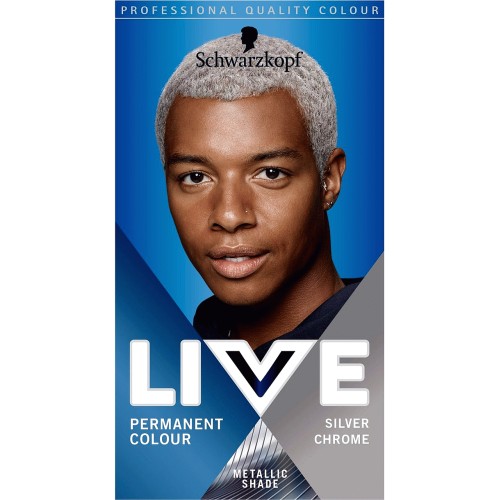 Schwarzkopf LIVE Men Silver Chrome U71 Permanent Colour - Compare Prices &  Where To Buy 