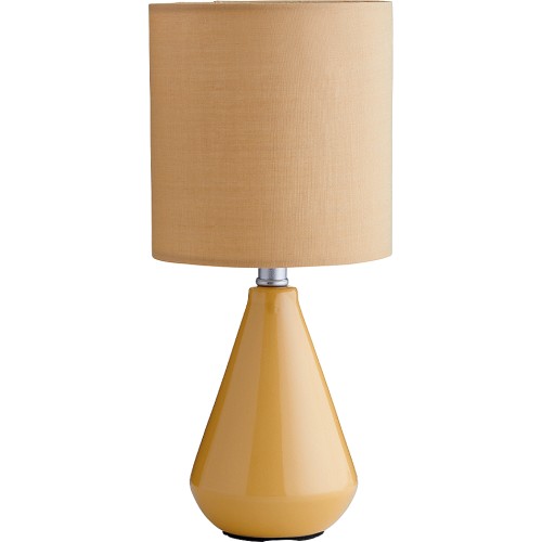 Wilko Yellow Ceramic Table Lamp Compare Prices Where To Buy Trolley