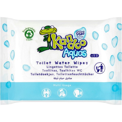 Kandoo Flushable Toilet Wipes, with Dispensing Tub