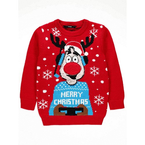 Kids rudolph jumper cheap