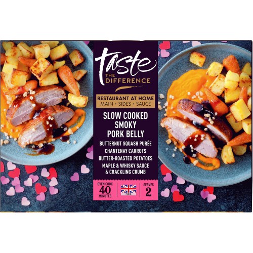 Sainsbury's Slow Cooked Smoky Pork Belly Taste the Difference (965g