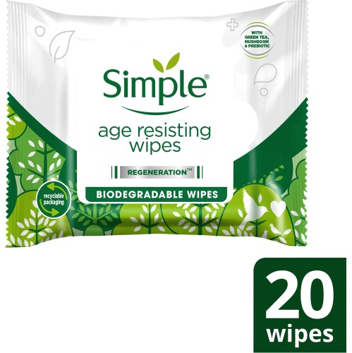 Wipes Regen Age Resist Bio 20 Wipes