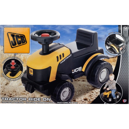 JCB Junior Ride On Tractor with Storage Compartment - Compare Prices ...