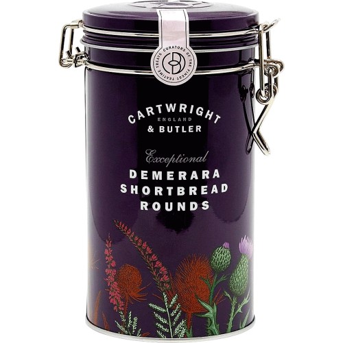 Cartwright Butler Demerara Shortbread Rounds In Tin 0g Compare Prices Trolley Co Uk