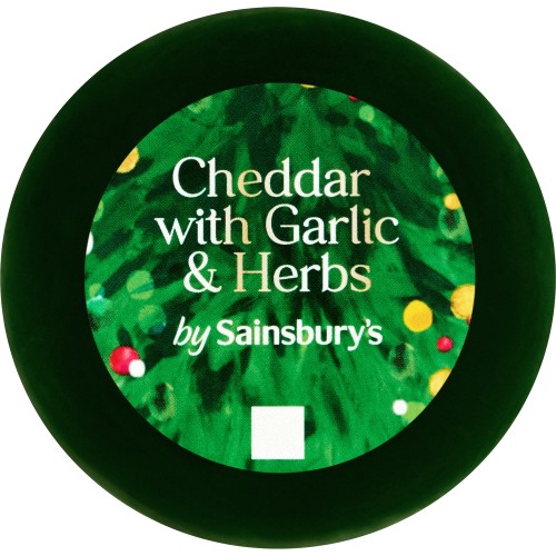Sainsbury's Cheddar with Garlic & Herbs (100g) Compare Prices & Where