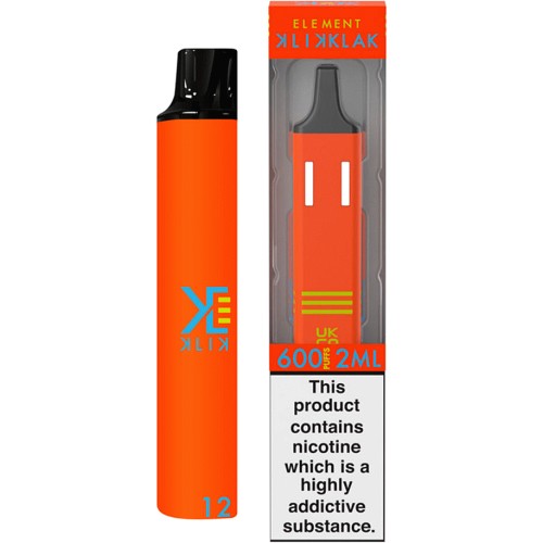 Element Klik Klak Tropical Fruit Disposable Vape (20mg) Compare