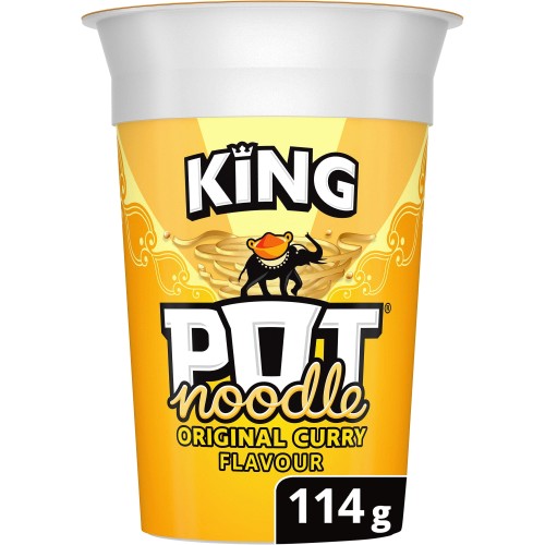 Pot Noodle King Original Curry (114g)