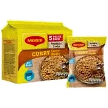Maggi 3 Minute Curry Flavour Instant Noodles (5 x 59g) Compare Prices