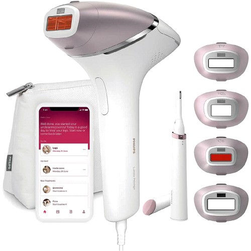 Lumea Series 9000 BRI958/00 Cordless IPL with 4 Attachments for