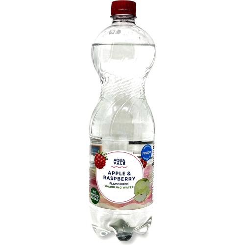 Aqua Vale Apple & Raspberry Flavoured Sparkling Water (1 Litre ...