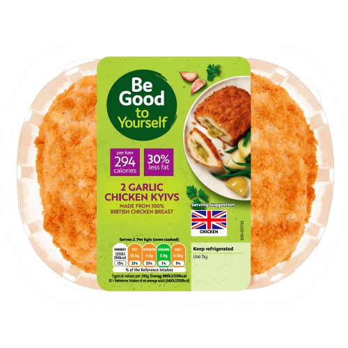 Sainsbury's Fresh British Chicken Breaded Kyiv With garlic & Parsley Be