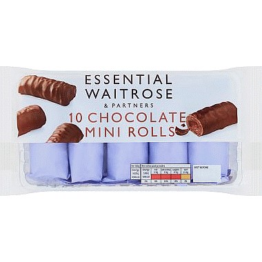 Essential Chocolate Covered Mini Rolls