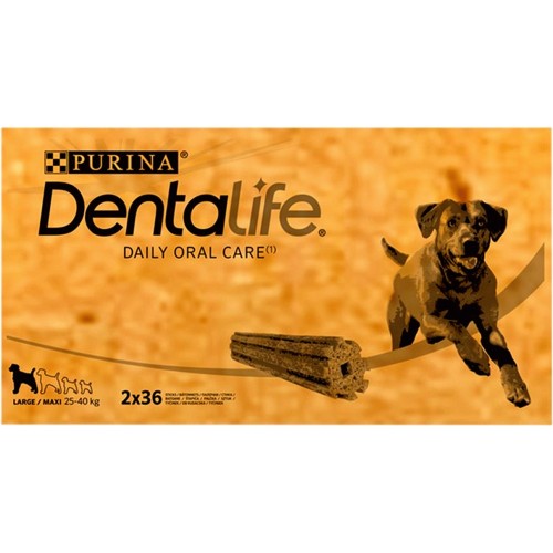 Dentalife Large Adult Dog Daily Chew 72 Sticks (72 x 107g)