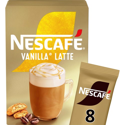 Gold Vanilla Latte Instant Coffee Sachets