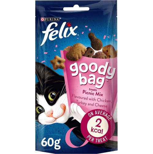 Goody Bag Cat Treats Picnic Mix