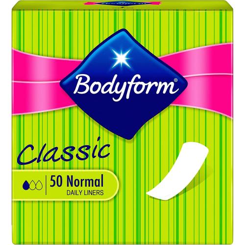 Bodyform Classic Normal 50 Daily Liners - Compare Prices & Where To Buy ...