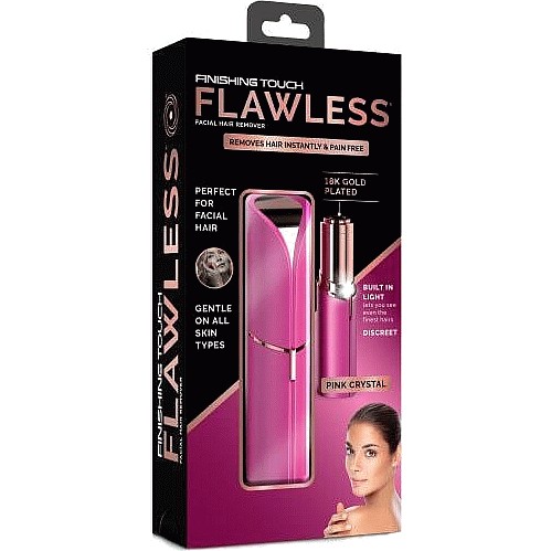 Finishing Touch Flawless Face Trimmer Pink Crystal - Compare Prices & Where  To Buy 