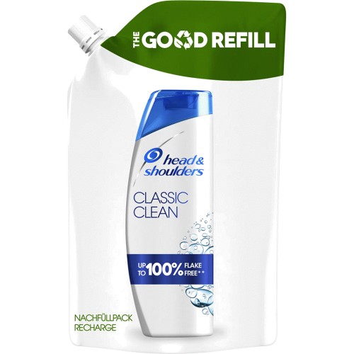 Classic Clean Anti Dandruff Shampoo Refill Pouch