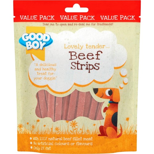 Beef Strips Dog Treats