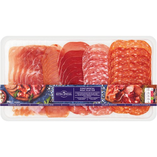 ASDA Extra Special Continental Meat Platter (208g) - Compare Prices