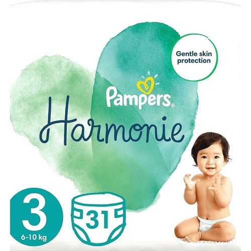 Pampers Harmonie Taille 1, (2kg-5kg) - 50 Couches