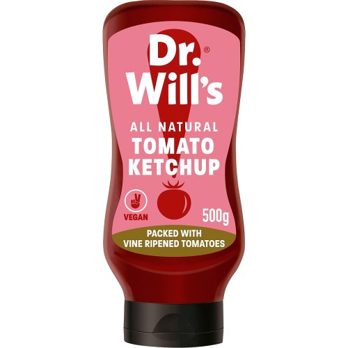 Dr Wills Tomato Ketchup Sweetened Naturally