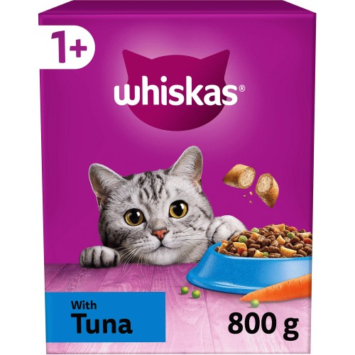 Adult Complete Dry Cat Food Biscuits Tuna