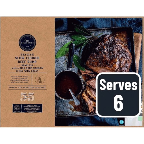 M&S Slow Cooked Roast Beef Joint with Bone Marrow Jus (1.39kg
