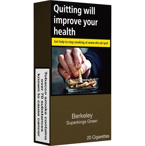 Berkeley Superkings Green Cigarettes (20)