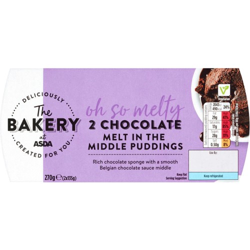Melt in the Middle Chocolate Puddings
