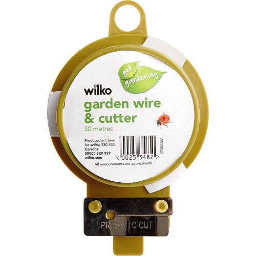 Wilko Garden Wire and Cutter (30m) Compare Prices & Where To Buy