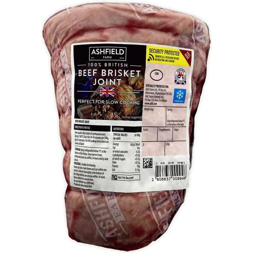 Ashfield Farm 100% British Beef Brisket Joint Typically