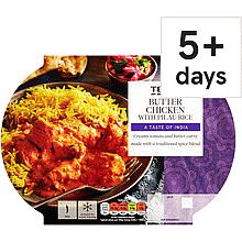 Tesco Indian Butter Chicken & Rice (450g) - Compare Prices & Where To ...