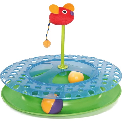 Petstages Cheese Chase 3 in 1 Cat Toy