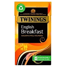 Twinings English Breakfast 100 Tea Bags (250g) Compare Prices Trolley.co.uk