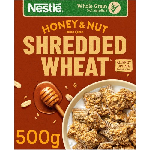 Shredded Wheat Honey Nut Cereal