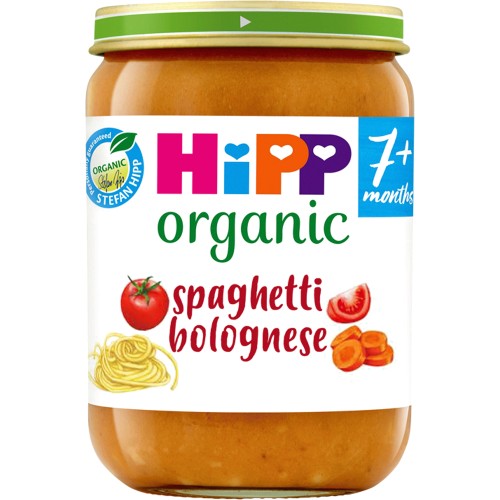 HiPP Organic Spaghetti Bolognese Jar 7 mths+