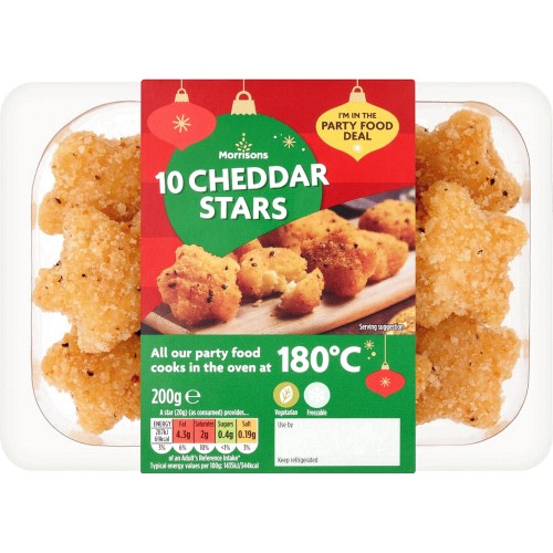 Morrisons Cheddar Stars (200g) - Compare Prices & Where To Buy ...