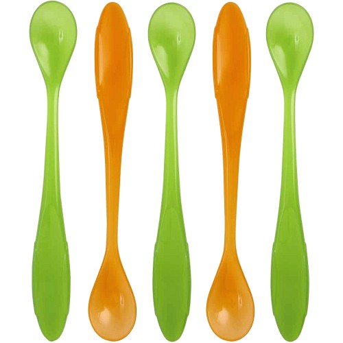 Single Wilko Long Handle Weaning Spoons in Assorted styles (1