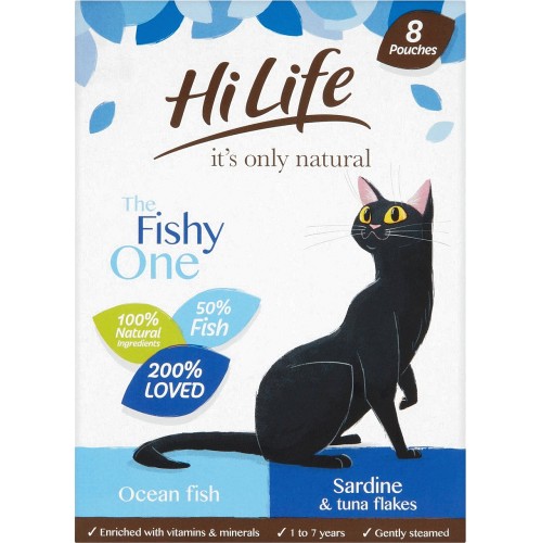 Hilife Natural The Fishy One Cat Food