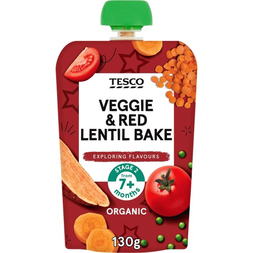 Tesco Veggie & Red Lentil Bake