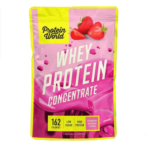 Protein World Whey Protein Powder Strawberry Milk (520g) Compare