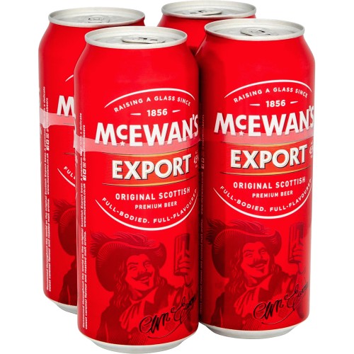 Export Original Scottish Ale Beer 4x500