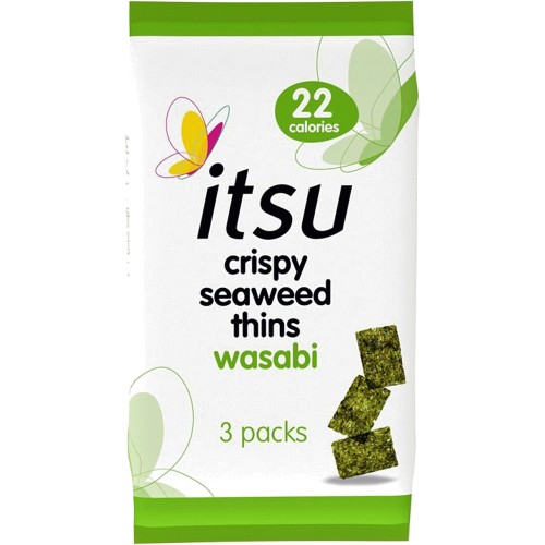 Crispy Seaweed Thins Wasabi Flavour