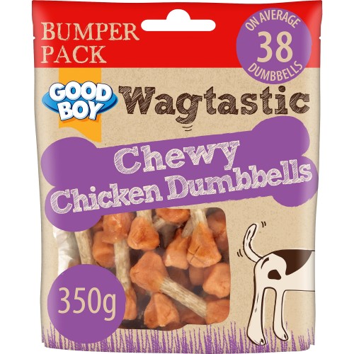 Good Boy Wagtastic Chicken Dumbells