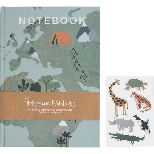 Habitat Kids Animal World Map Notebook with A4 Compare Prices
