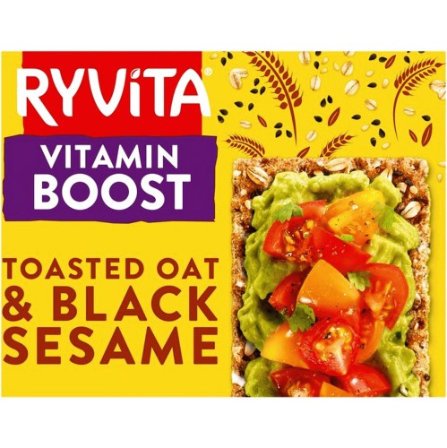 Ryvita Vitamin Boost Toasted Oat & Black Sesame (200 x 200g) Compare