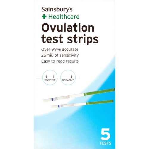 Sainsbury's Healthcare Ovulation Test Strips (5) Compare Prices